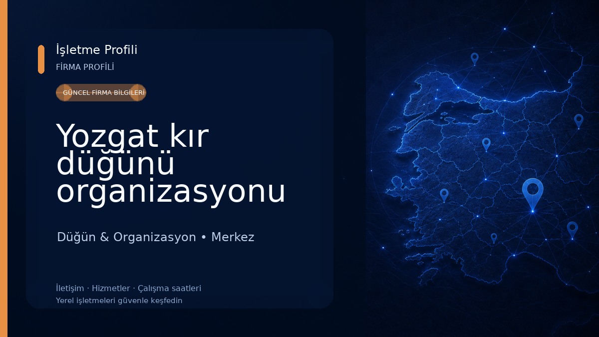Yozgat kır düğünü organizasyonu ÜREP MEDYA