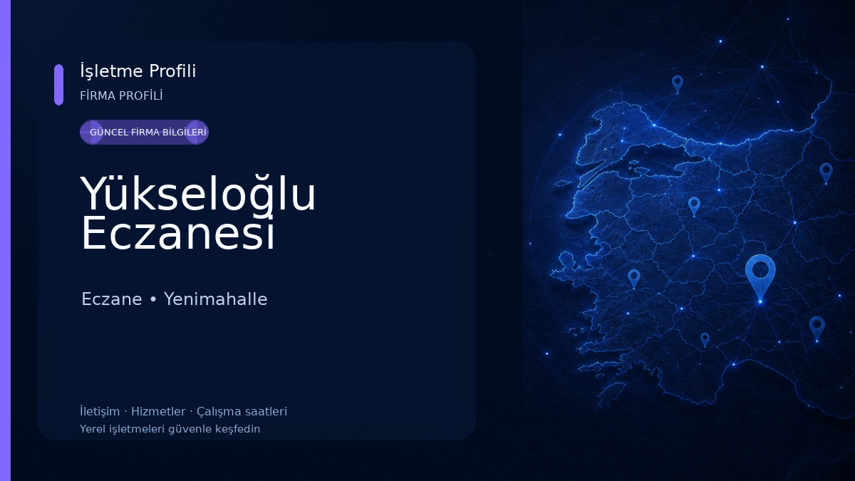 Yükseloğlu Eczanesi Eczane