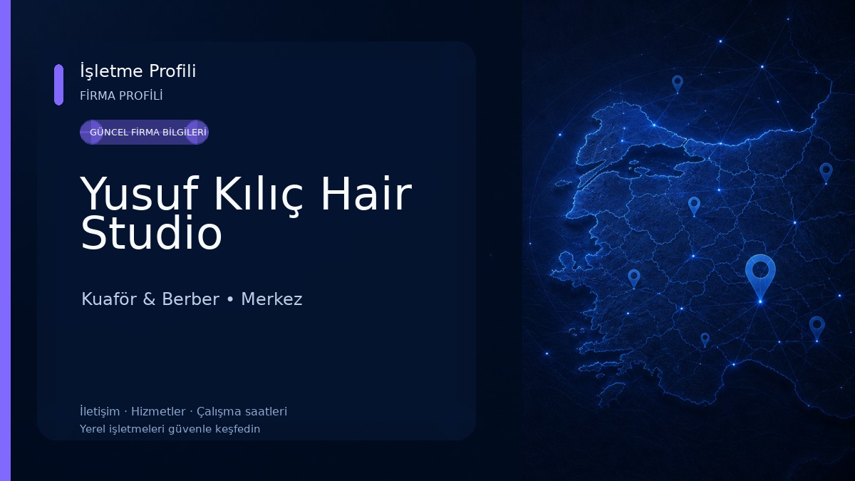 Yusuf Kılıç Hair Studio 