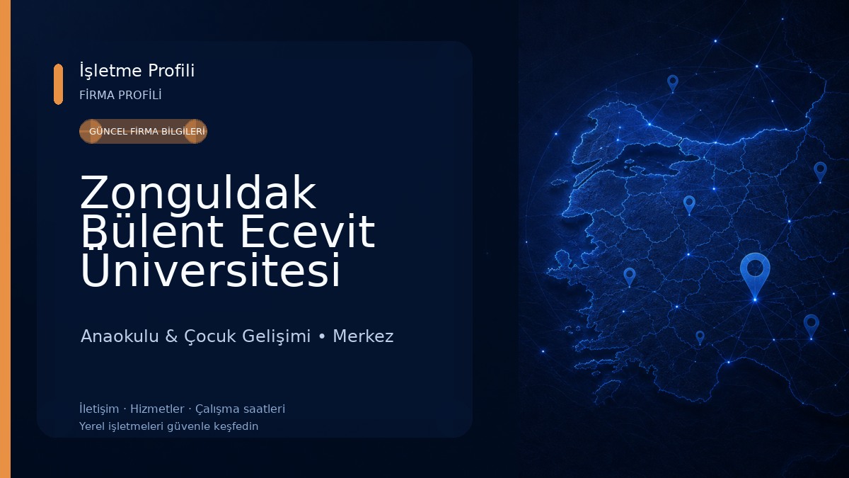 Zonguldak Bülent Ecevit Üniversitesi Anaokulu & Çocuk Gelişimi