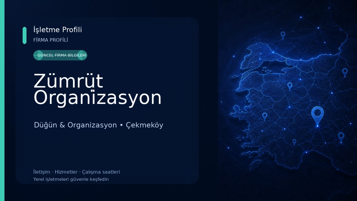 Zümrüt Organi̇zasyon Düğün & Organizasyon